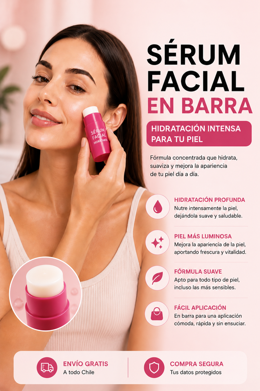 Sérum Facial En Barra Hidratante